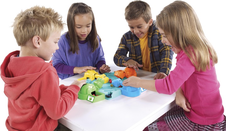 Actual product image Hasbro Gaming Hippo flip (German)