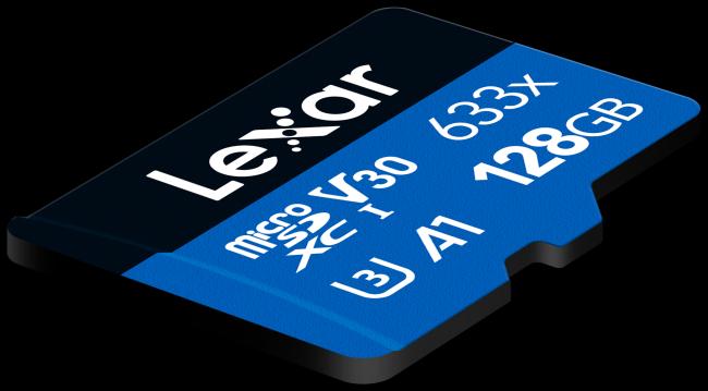Immagine prodotto Lexar Prestazioni elevate 633x microSDHC/microSDXC UHS-I U3 (128 GB, microSDXC, U3, UHS-I)