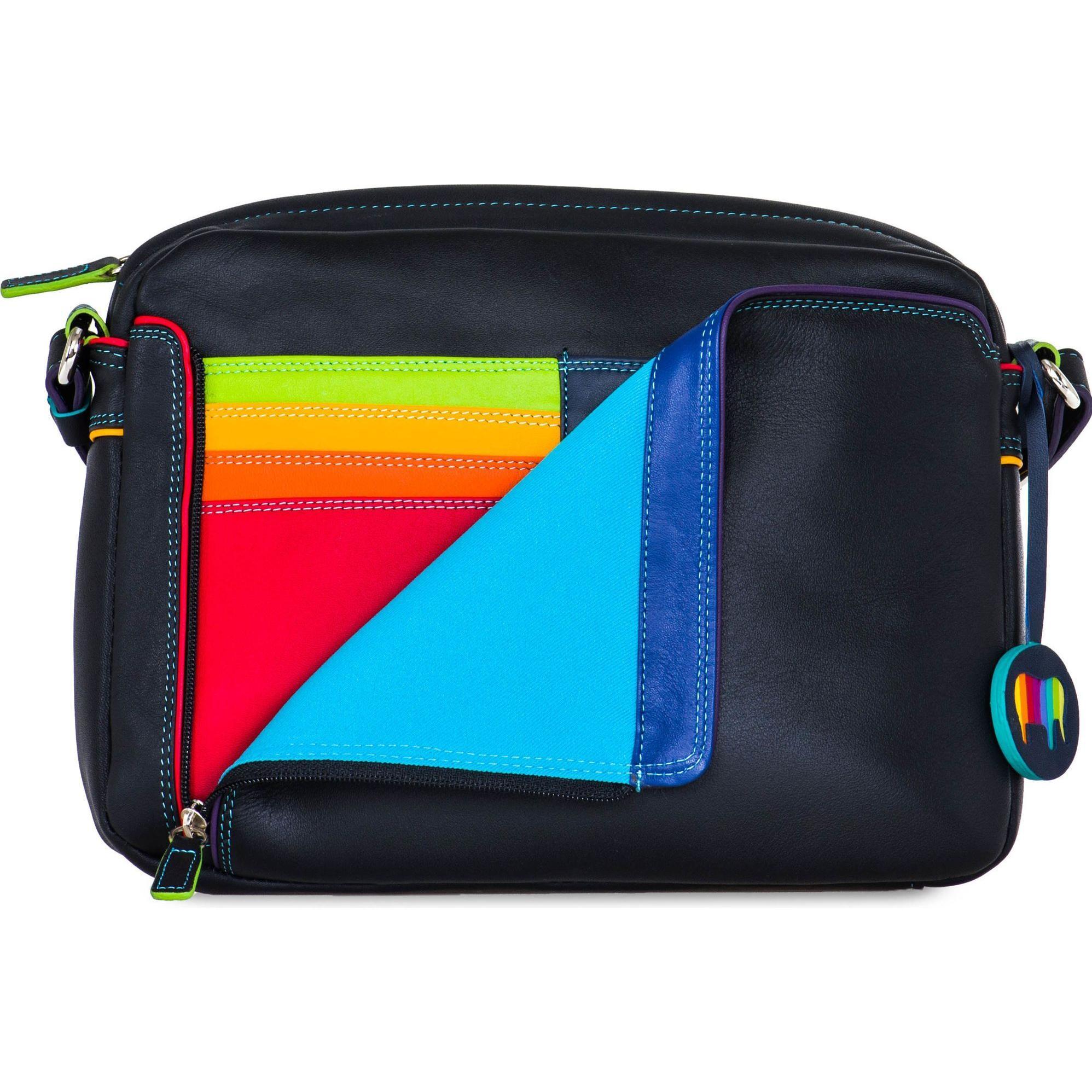 Mywalit, Handtasche, Umhängetasche Leder 23 cm, Schwarz