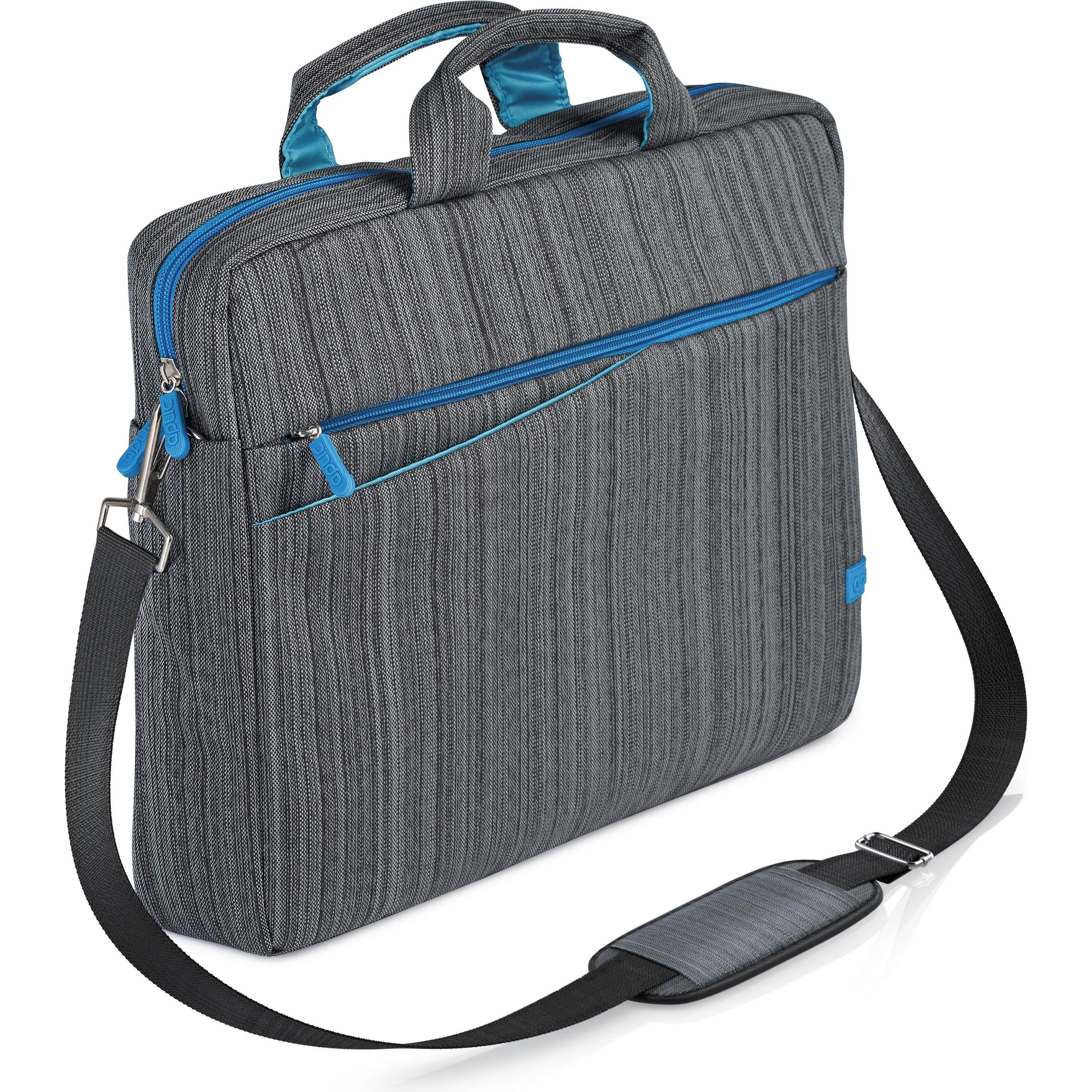 Thumbnail - Aplic Laptoptasche, Notebooktasche mit Zubehörfächern für Laptops bis 17,3" (43,9cm) aus Naturfliz (17.30", Universal), ...