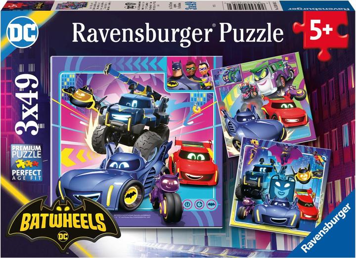 Immagine prodotto Ravensburger Puzzle Batwheels 3x49p (49 pezzi)
