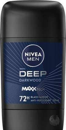 Produktbild NIVEA Deep Black Carbon Dark Wood (Stick, 50 ml)
