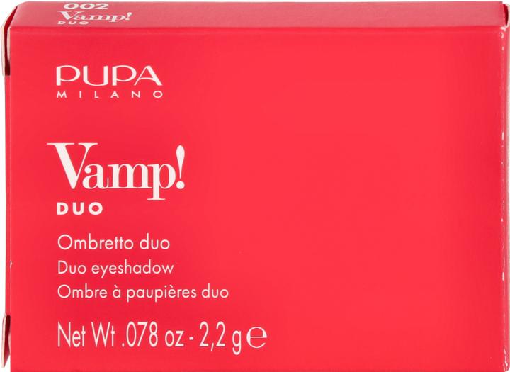 Produktbild Pupa Milano Pupa - Vamp! (Compact Duo Eyeshadow) 2.2 g 002 Pink Earth (002 Pink Earth)