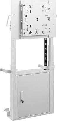 Image du produit Hagor HP Twin Lift FW-Flip motor.hoehenv. Liftsys. Sol-Mur pour f. Samsung Flip 140cm VESA 400x (Sol, 55", 45 kg)
