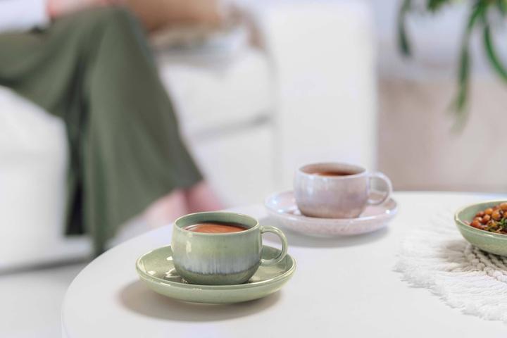 Produktbild Like. by Villeroy & Boch Perlemor Alga Espressotassen (60 ml, 6 x)