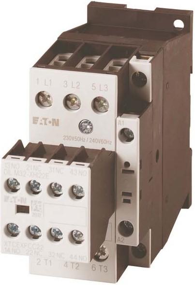 Produktbild Eaton Electric GmbH Leistungsschütz DILM25-22 RDC24 11kW/400V DC