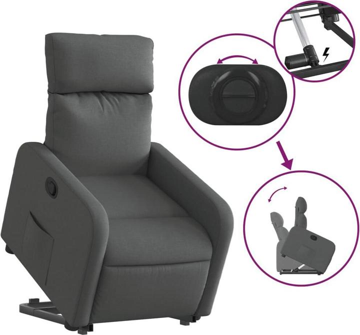 Actual product image vidaXL Relaxsessel mit Aufstehhilfe