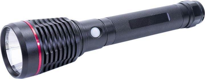 Actual product image PNI Adventure F420 aluminium torch with LED 1000 lm up to 420 m, 8000 mAh battery, works 10 s