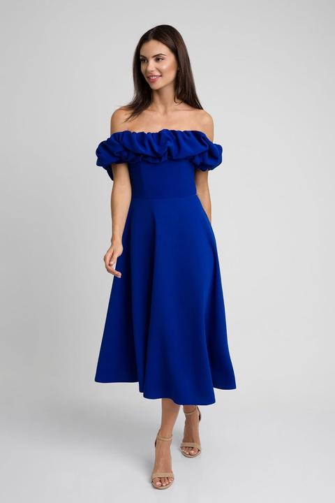 Actual product image Swing Fashion Grace Cocktail Dress with Spanish Neckline and Built-In Boning (36)