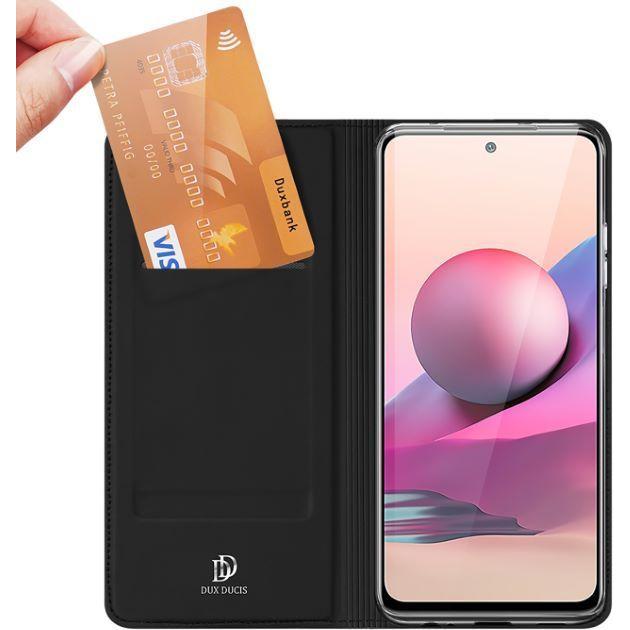 Thumbnail - Dux Ducis Skin Pro Series Bookcover (Xiaomi Redmi Note 10S, Xiaomi Redmi Note 10), Smartphone Hülle, Schwarz