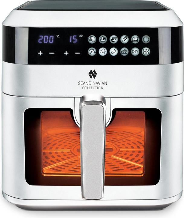 Actual product image Scandinavian Collection Airfryer w. window 6.3L - Hvid