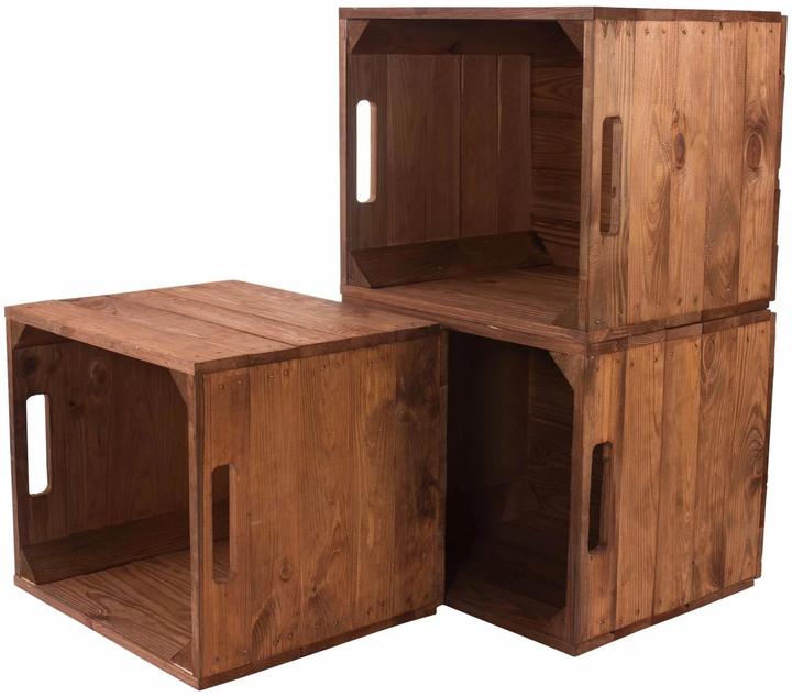 Image du produit Holz Zollhaus Boîte de rangement (32.5 x 32.5 x 37.5 cm, 41.50 l)