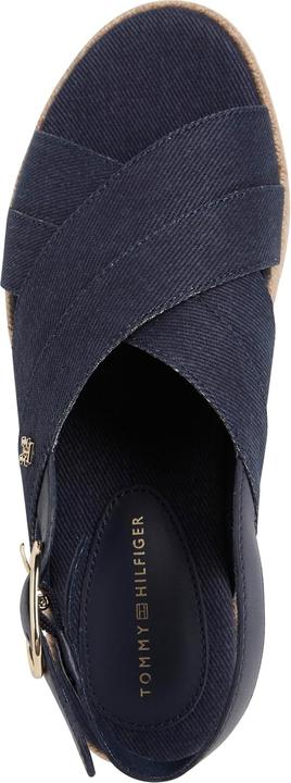 Actual product image Tommy Hilfiger Denim Platform Wedge Espadrilles (39)