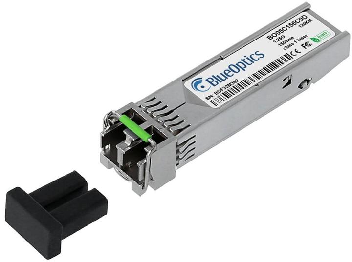 Actual product image BlueOptics Raisecom USFP-Gb/S3-D-R Compatible SFP Transceiver for Singlemode Gigabit Highspeed Data