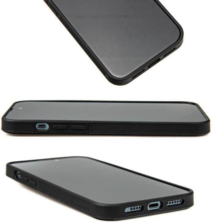 Actual product image Bewood Wood and resin case for iPhone 15 Plus Unique Vegas - pink and blue (Apple iPhone 15 Plus)