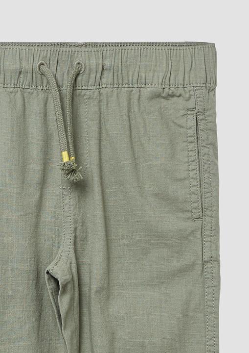 Actual product image S.Oliver Hose Relaxed-Fit-Hose aus Baumwolle in Leinen-Optik (140)