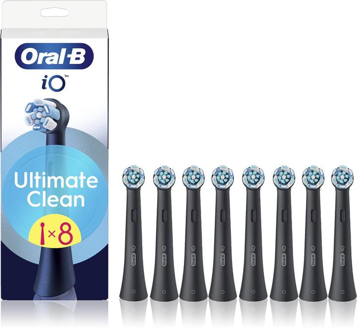 Productafbeelding Oral-B iO RB CBF 8 UltimateClean Black 8-pack (8x)