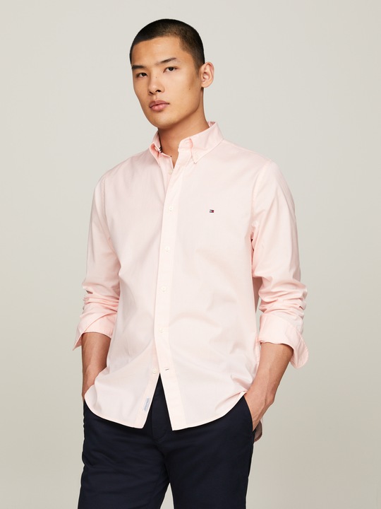 Actual product image Tommy Hilfiger Flex poplin shirt for men (L)