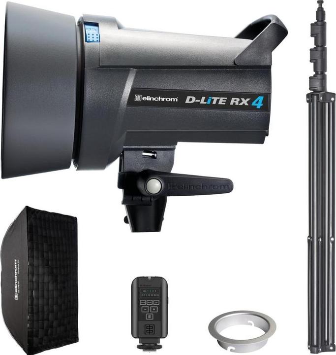 Produktbild Elinchrom D-Lite RX 4 First Studio Kit (400 W, Set)