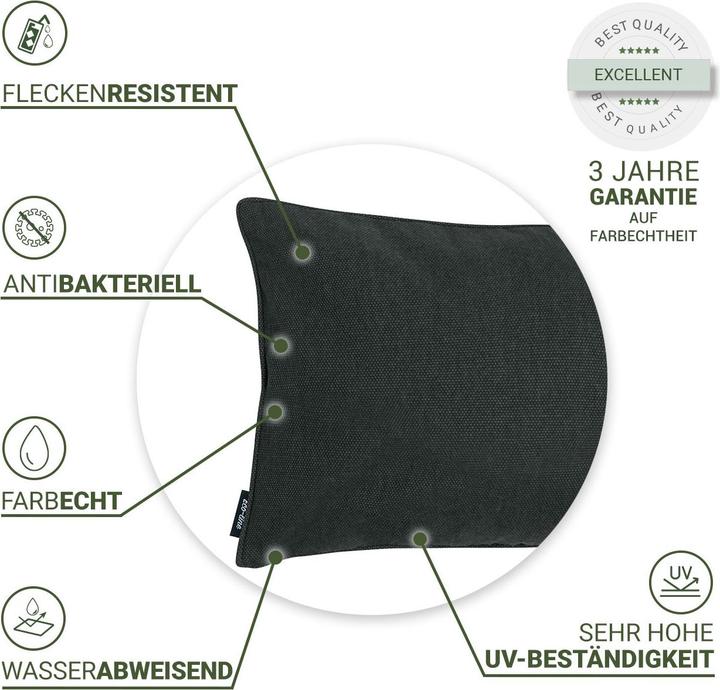 Produktbild Natura Punto Outdoorkissen (50 x 30 cm)