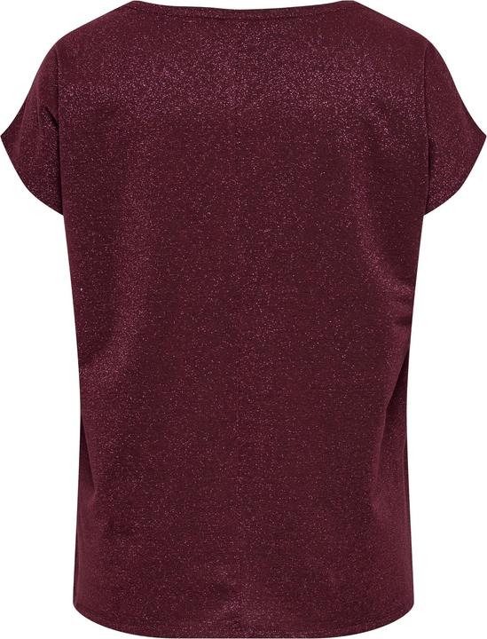 Actual product image Only Carmoster Glitter S/S Top Jrs Noos (46, 48)