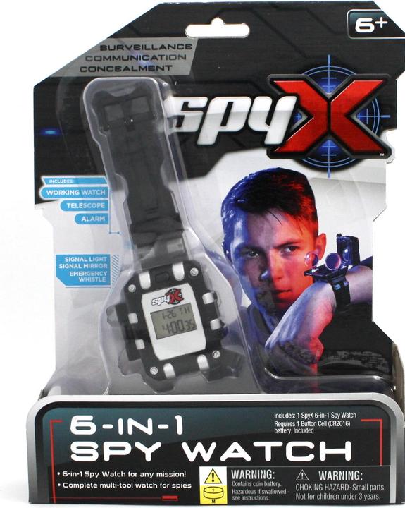 Actual product image Liniex SpyX - 6 in 1 Spy Watch (20210)