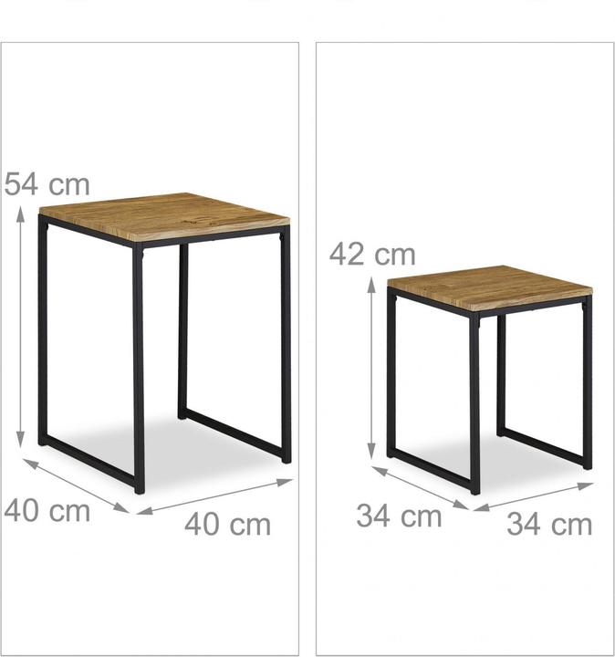 Image du produit Relaxdays Table d'appoint