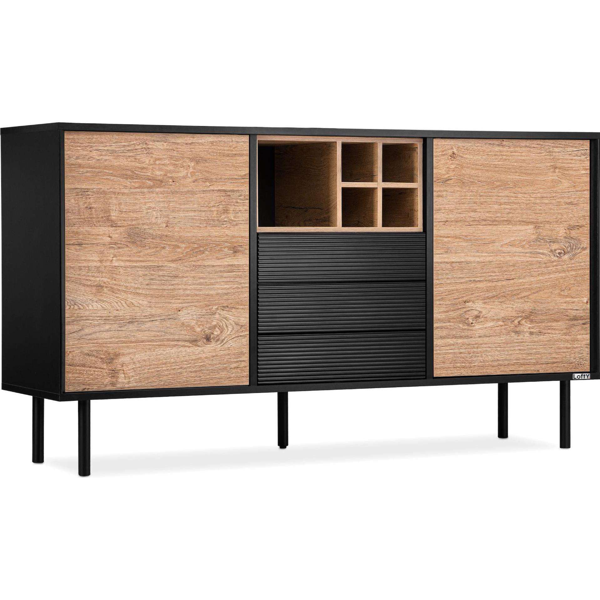Konsimo, Kommode + Sideboard, Lofty (151.5 x 83.5 x 41 cm)