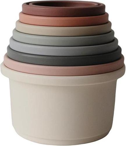 Actual product image Mushie Stacking tower