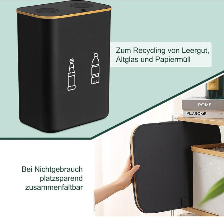 Produktbild Relaxdays Pfandflaschen-Sammelbehälter (160 l)