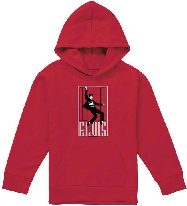 Produktbild Elvis Jailhouse Rock Kapuzenpullover Zum Überziehen (128)