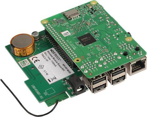 Actual product image Sertronics Radio module HomeMatic Raspberry Pi kit