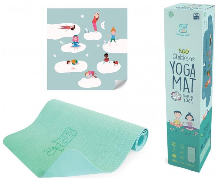 Immagine prodotto Buki tappetino yoga eco per bambini 61 x 150 cm verde