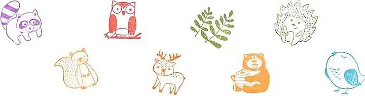 Produktbild Goki Waldtiere