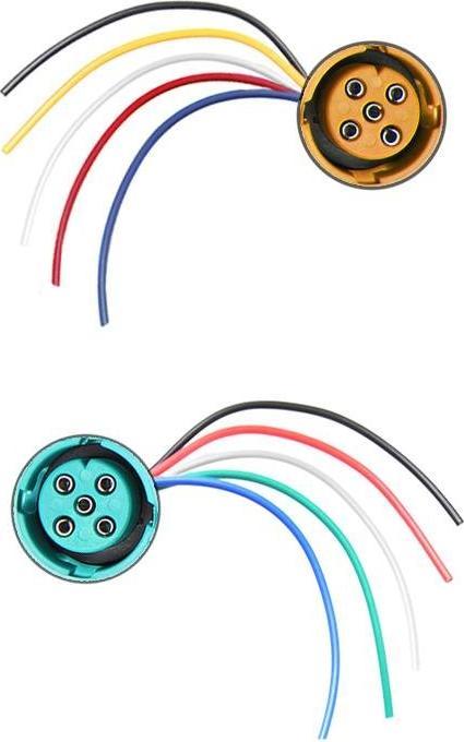 Actual product image ProPlus Connection set 5-pin for taillights in blister pack