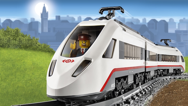 Actual product image LEGO City High Speed Train (60051, LEGO City)