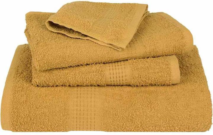 Immagine prodotto vidaXL Asciugamani da bagno 4 pezzi. Golden 100x150 cm 360 g/m² 100% cotone telo doccia (100 x 150 cm)