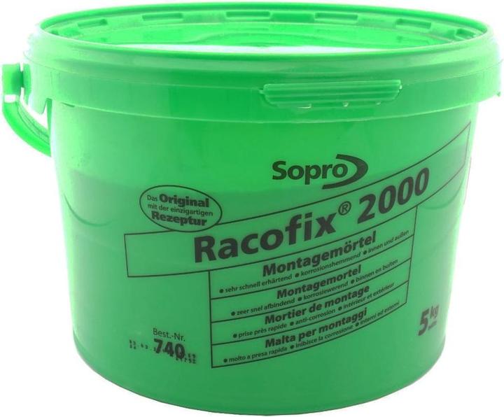 Actual product image Sopro Bauchemie Racofix 2000 quick-setting mortar, 5 kg (5300 g, 1000 ml)