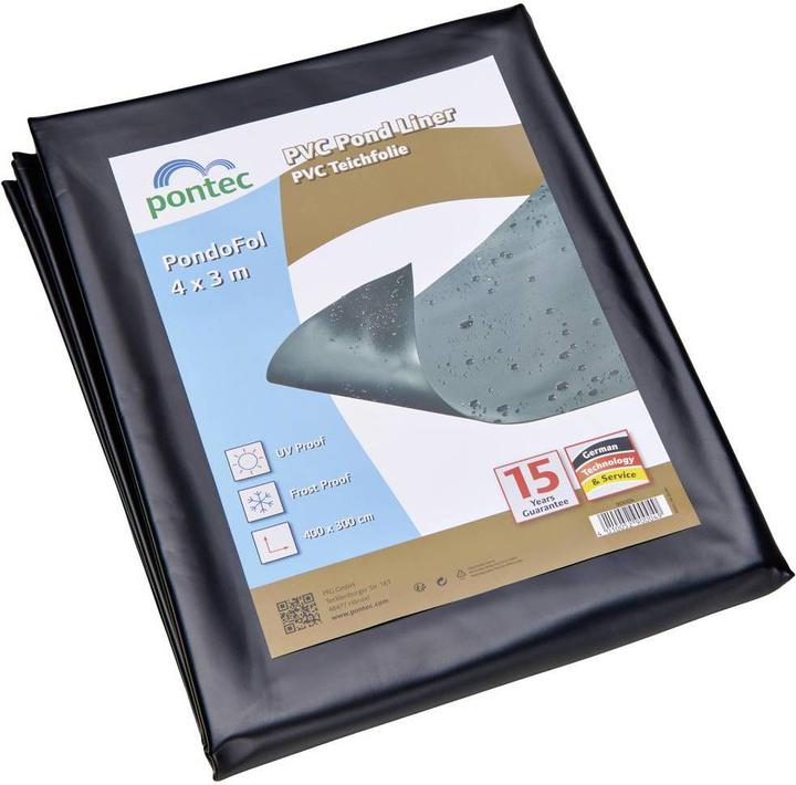 Actual product image Pontec PVC pond liner 0.5 mm/4 x 3 m