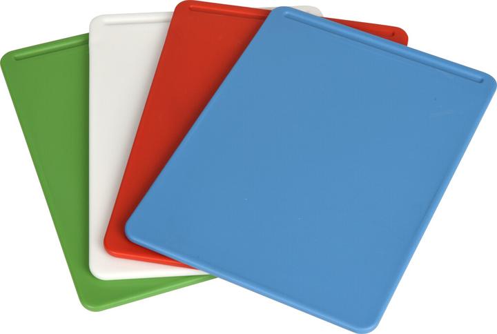 Actual product image Excellent Houseware Cutting Board Set of 4 in Holder