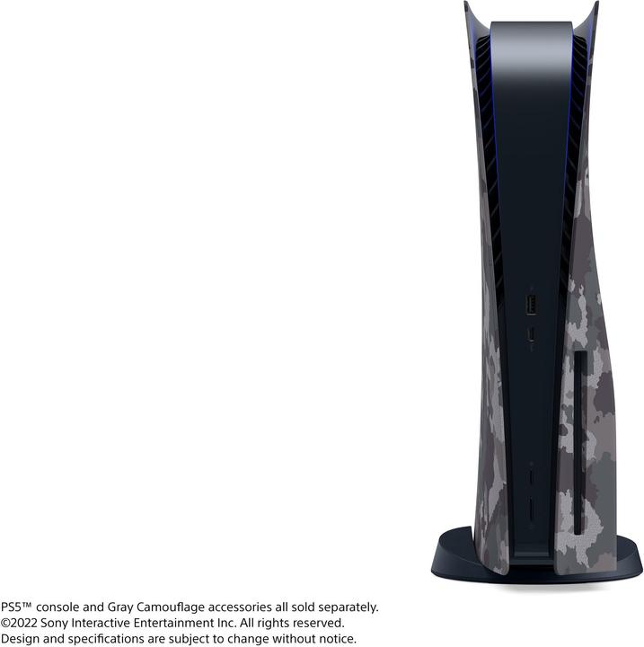 Productafbeelding Sony PS5 Standaardhoes Grijs Camo (PS5)