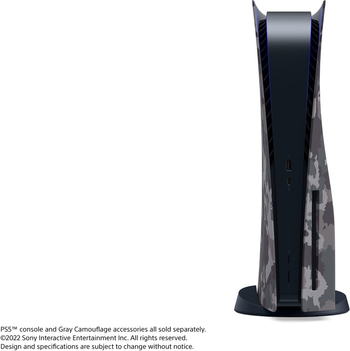 Image du produit Sony PS5 Standard Cover Grey Camo (PS5)