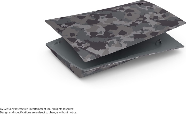 Image du produit Sony PS5 Standard Cover Grey Camo (PS5)