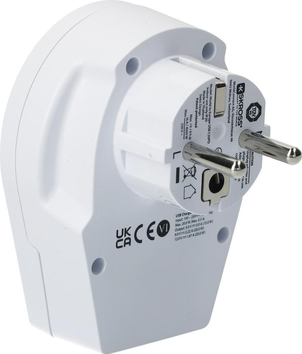 Produktbild Skross World Adapter - World to Europe