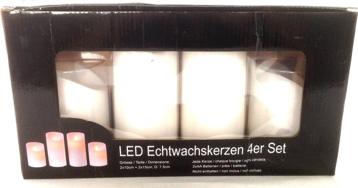 Actual product image GuGus LED-Kerzen (4 x)