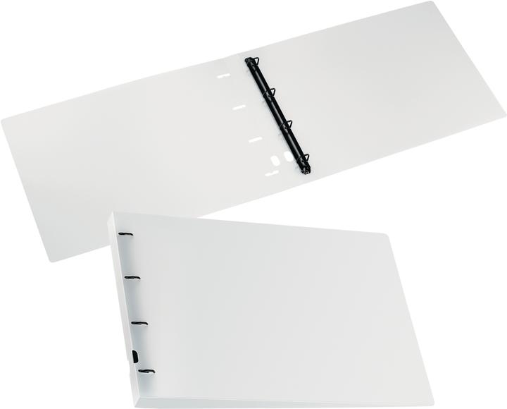 Actual product image Kolma Pointing book Vision A3 landscape 4 rings filling height 2 cm colourless (A3, 30 mm, 1 Piece)