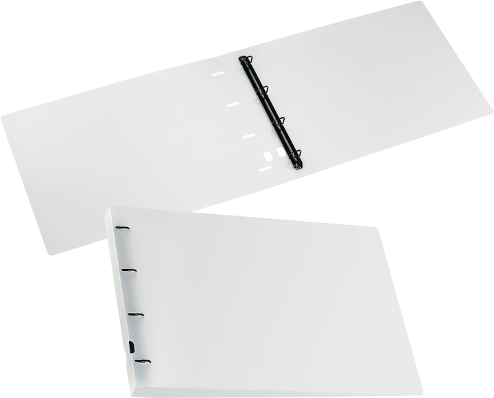 Produktbild Kolma Zeigebuch Vision A3 quer 4 Ringe Füllhöhe 2 cm farblos (A3, 30 mm, 1 x)