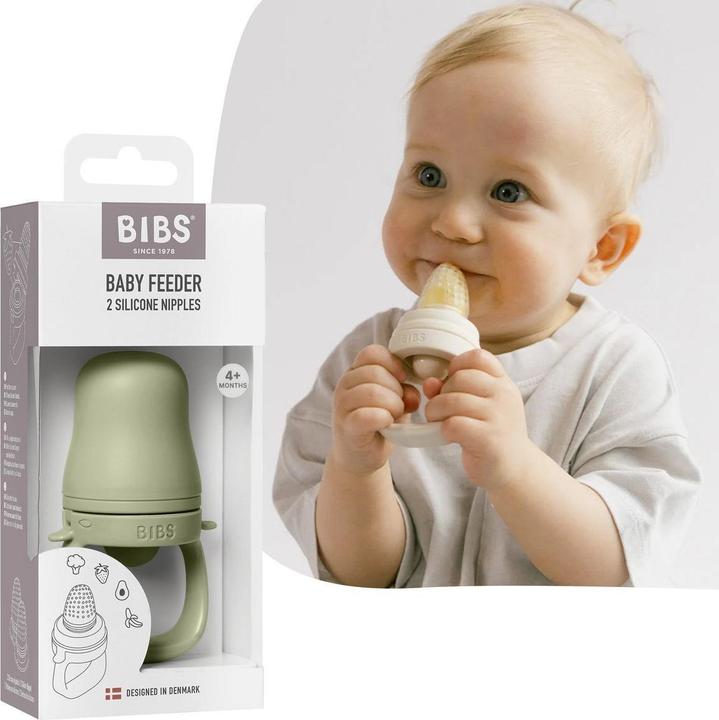 Produktbild Bibs Fruchtsauger Fruchtsauger Baby Feeder mit 2x Silikon-Schnabel