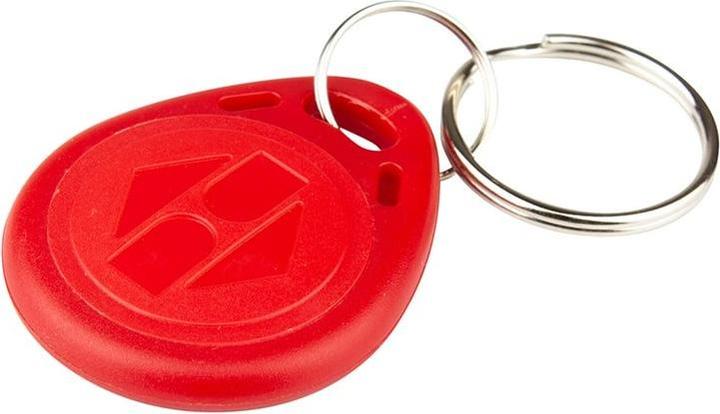 Actual product image JTI 10 x 125 kHz RFID Smart Tag - Red (Key card)