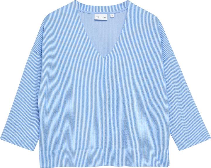 Produktbild Comma Strukturierter Sweatshirt in Bicolor (32, 36)